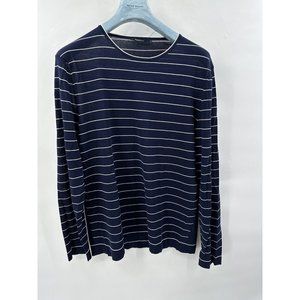 Ermenegildo Zegna Sport lightweight see-through striped sweater slimfit 2XL (Bv2